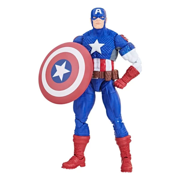 Ultimate Captain America Marvel Legends Series Figur in der Puff Adder Build-A-Figure (BAF) Wave von Hasbro aus Avengers