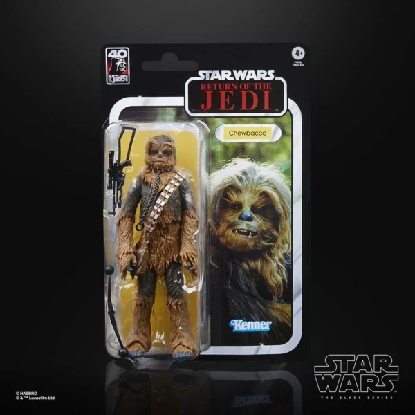 Chewbacca Star Wars The Black Series 40th Anniversary Edition Figur von Hasbro aus Star Wars: Return of the Jedi (ROTJ)