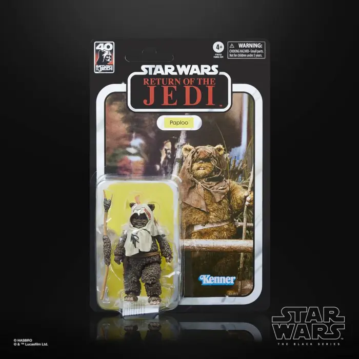 Paploo Star Wars The Black Series 40th Anniversary Edition Figur von Hasbro aus Star Wars: Return of the Jedi (ROTJ)