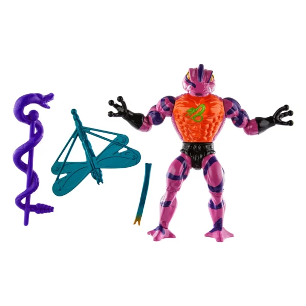 Tung Lashor Masters of the Universe (MotU) Origins Rise of the Snake Men Figur von Mattel