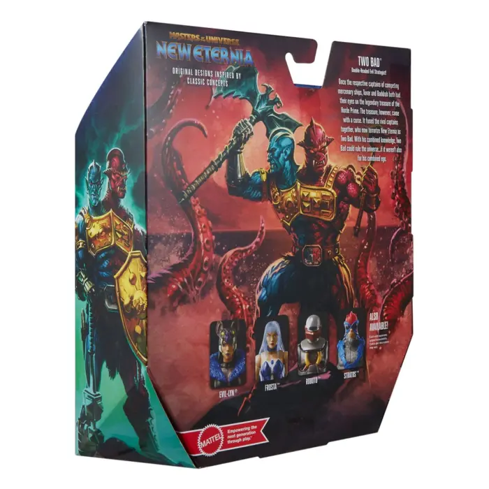 Two Bad Masters of the Universe (MotU) Masterverse New Eternia Deluxe Figure von Mattel
