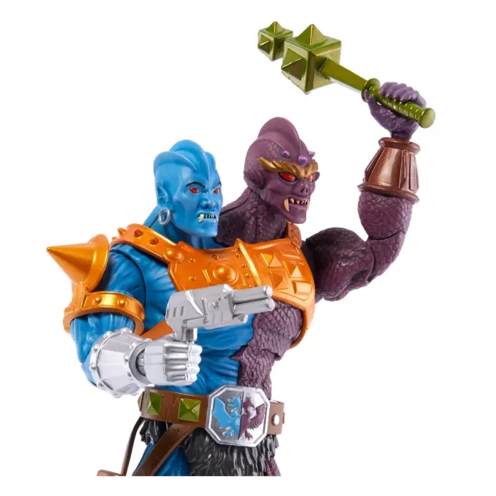 Two Bad Masters of the Universe (MotU) Masterverse New Eternia Deluxe Figure von Mattel