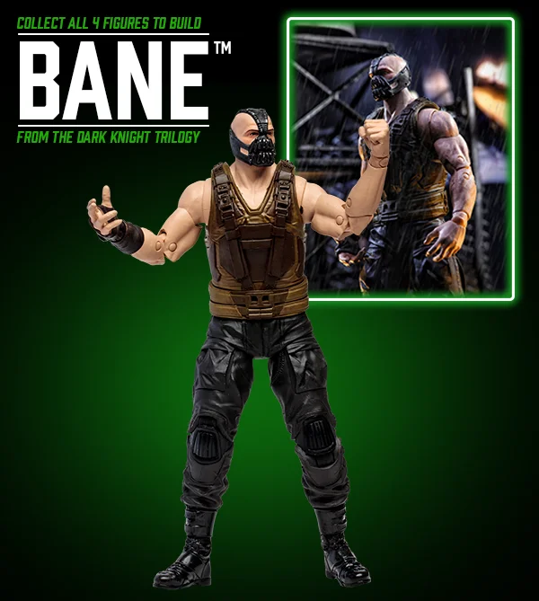 Build-A-Figure Bane The Dark Knight Trilogy DC Multiverse Figur von McFarlane Toys