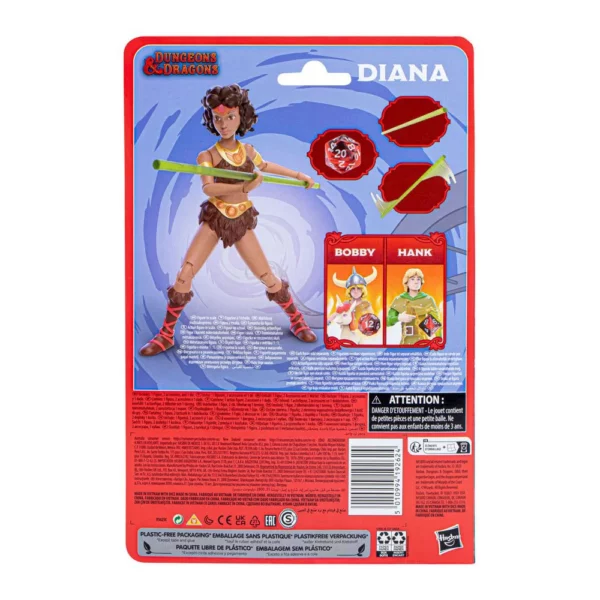 Diana Dungeons & Dragons Cartoon Classics Figur von Hasbro
