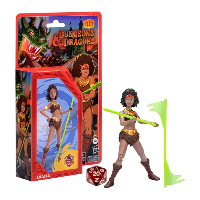 Diana Dungeons & Dragons Cartoon Classics Figur von Hasbro