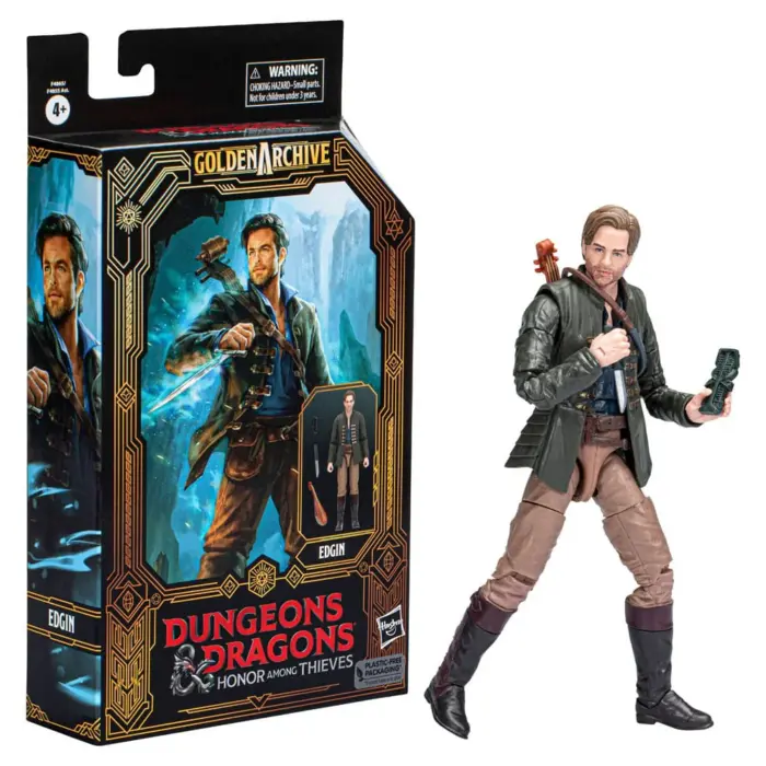 Edgin Dungeons & Dragons Golden Archive Figur von Hasbro aus Dungeons & Dragons: Honor Among Thieves (Ehre unter Dieben)