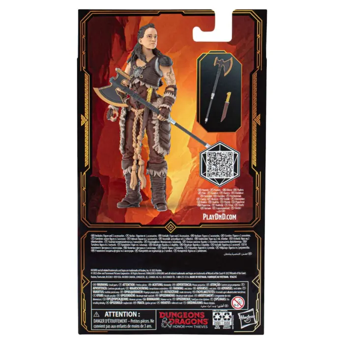 Holga Dungeons & Dragons Golden Archive Figur von Hasbro aus Dungeons & Dragons: Honor Among Thieves (Ehre unter Dieben)