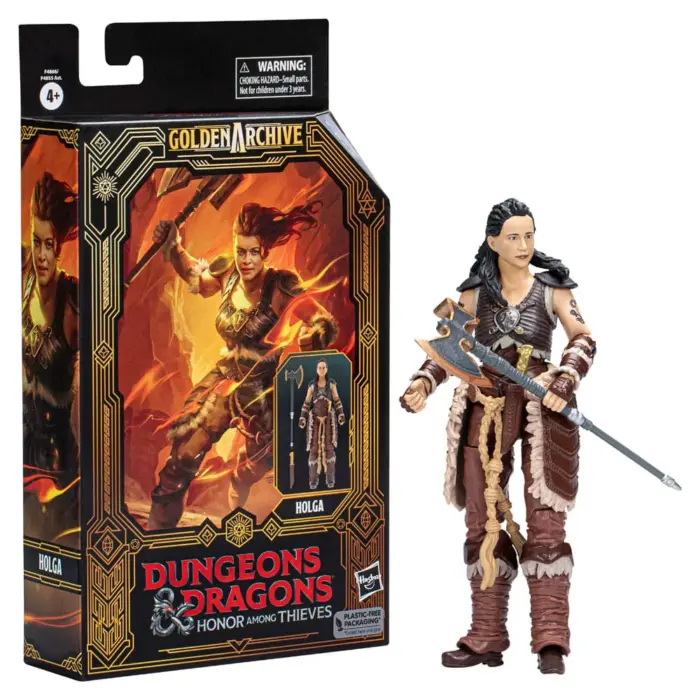 Holga Dungeons & Dragons Golden Archive Figur von Hasbro aus Dungeons & Dragons: Honor Among Thieves (Ehre unter Dieben)