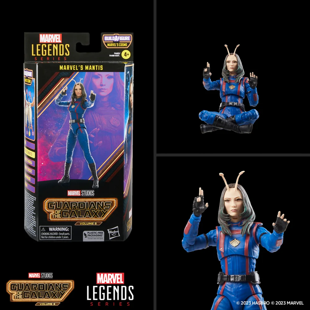Mantis Marvel Legends Series Guardians of the Galaxy Build-A-Figure Cosmo Wave von Hasbro aus Guardians of the Galaxy: Volume 3