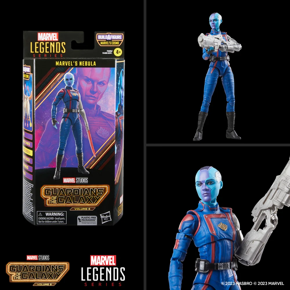 Nebula Marvel Legends Series Guardians of the Galaxy Build-A-Figure Cosmo Wave von Hasbro aus Guardians of the Galaxy: Volume 3