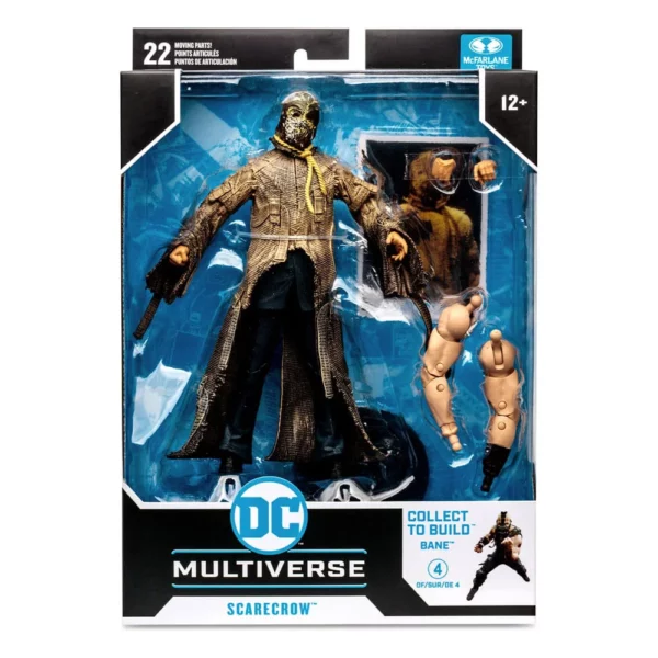 Scarecrow DC Multiverse The Dark Knight Trilogy Figur aus der Build-A Bane Wave von McFarlane Toys
