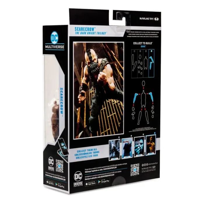 Scarecrow DC Multiverse The Dark Knight Trilogy Figur aus der Build-A Bane Wave von McFarlane Toys