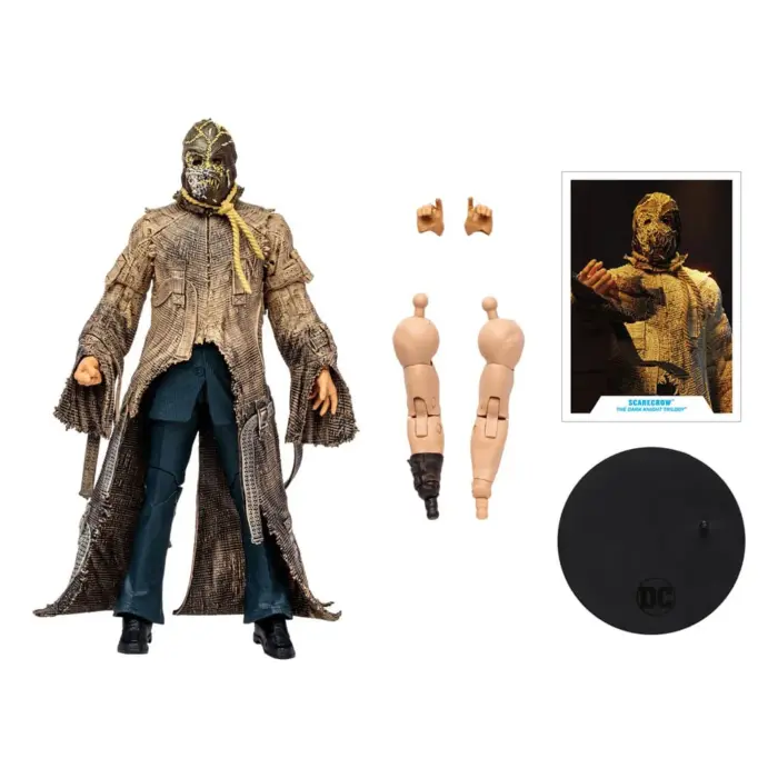 Scarecrow DC Multiverse The Dark Knight Trilogy Figur aus der Build-A Bane Wave von McFarlane Toys
