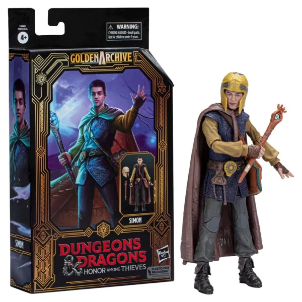 Simon Dungeons & Dragons Golden Archive Figur von Hasbro aus Dungeons & Dragons: Honor Among Thieves (Ehre unter Dieben)