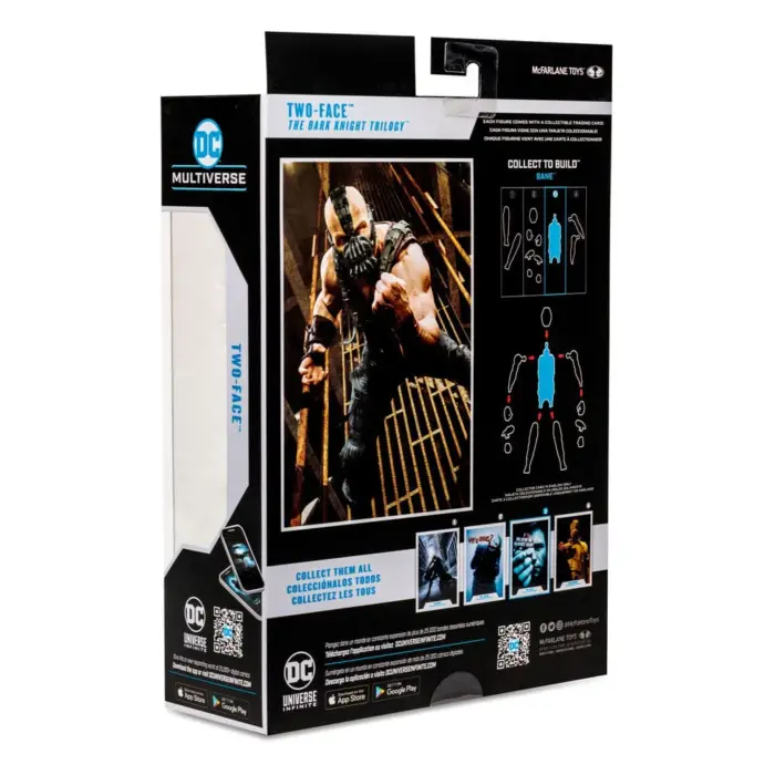 Two-Face DC Multiverse The Dark Knight Trilogy Figur aus der Build-A Bane Wave von McFarlane Toys