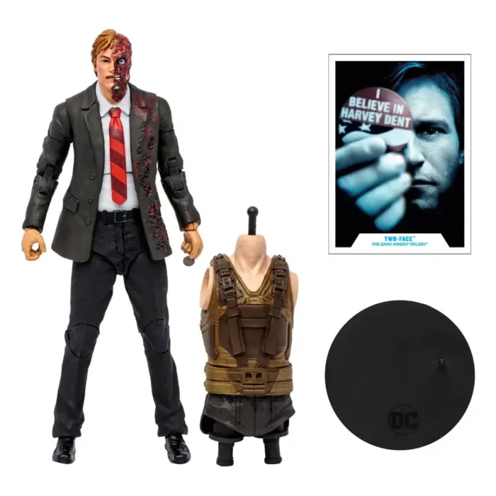 Two-Face DC Multiverse The Dark Knight Trilogy Figur aus der Build-A Bane Wave von McFarlane Toys