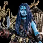 Belualyth Mythic Legions Deluxe Figur aus der Necronominus Wave von Four Horsemen Toy Design Studios