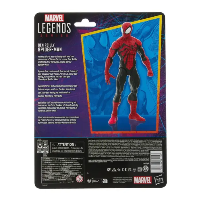 Ben Reilly Spider-Man (2023) Marvel Legends Series Retro Collection Figur von Hasbro aus den Amazing Spider-Man Comics