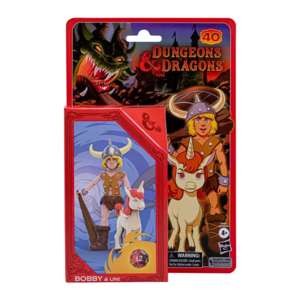 Bobby & Uni Dungeons & Dragons Cartoon Classics Figuren von Hasbro