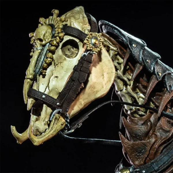 Conabus Mythic Legions Pferd aus der Necronominus Wave von Four Horsemen Toy Design Studios