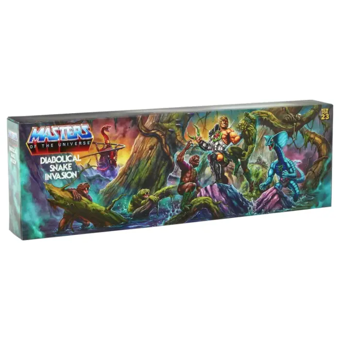 Diabolical Snake Invasion Exclusive 4-Pack Masters of the Universe Origins Snake Men Figuren von Mattel