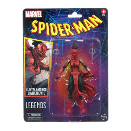 Elektra Natchios Daredevil Marvel Legends Series Retro Collection Figur von Hasbro aus den Daredevil: Woman without fear Comics