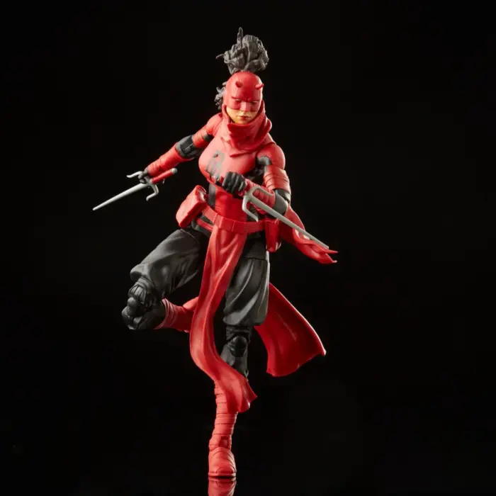 Elektra Natchios Daredevil Marvel Legends Series Retro Collection Figur von Hasbro aus den Daredevil: Woman without fear Comics