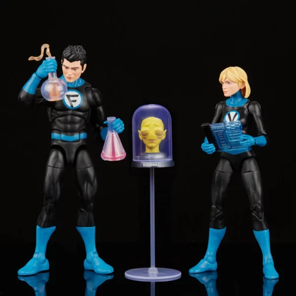 Franklin Richards und Valeria Richards Marvel Legends Series Fantastic Four Figuren 2-Pack von Hasbro