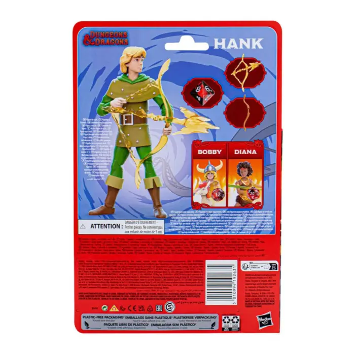 Hank Dungeons & Dragons Cartoon Classics Figur von Hasbro
