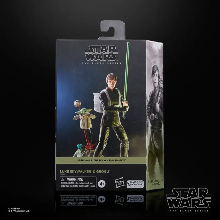 Luke Skywalker & Grogu 2-Pack Star Wars Figuren von Hasbro aus Star Wars: The Book of Boba Fett