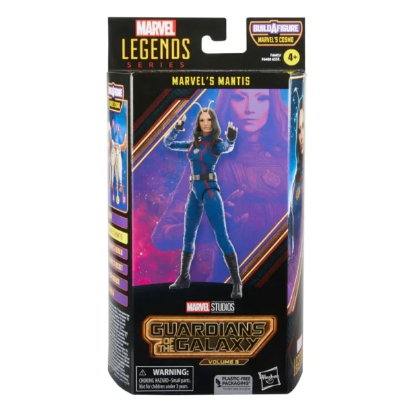 Mantis Marvel Legends Series Guardians of the Galaxy Vol. 3 Figur mit B-A-F Cosmo von Hasbro
