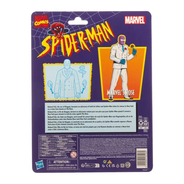Marvel´s Rose Marvel Legends Series Retro Collection Figur von Hasbro aus den Amazing Spider-Man Comics
