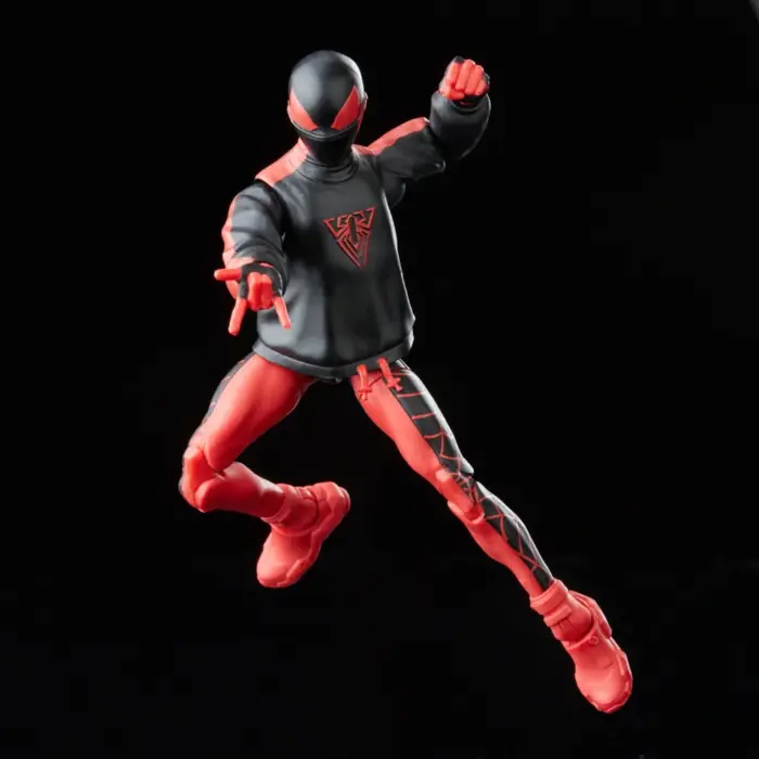 Miles Morales Spider-Man Marvel Legends Series Retro Collection Figur von Hasbro aus den Miles Morales: Spider-Man Comics