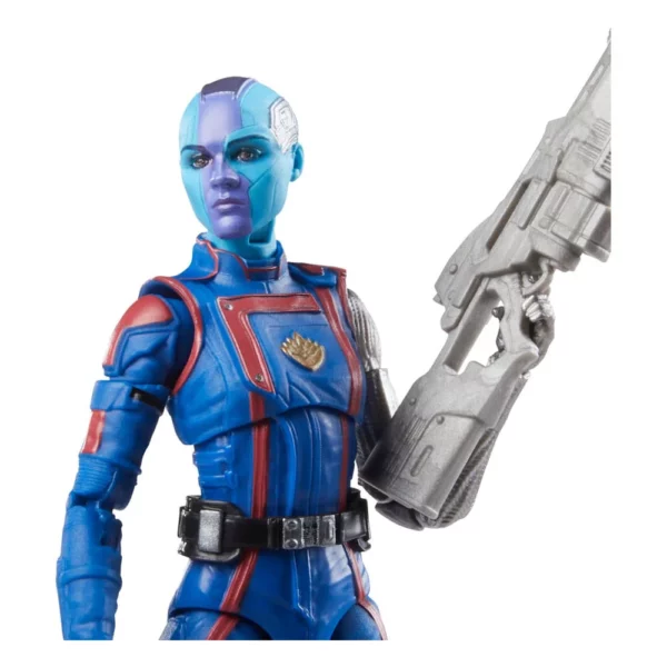 Nebula Marvel Legends Series Guardians of the Galaxy Vol. 3 Figur mit B-A-F Cosmo von Hasbro