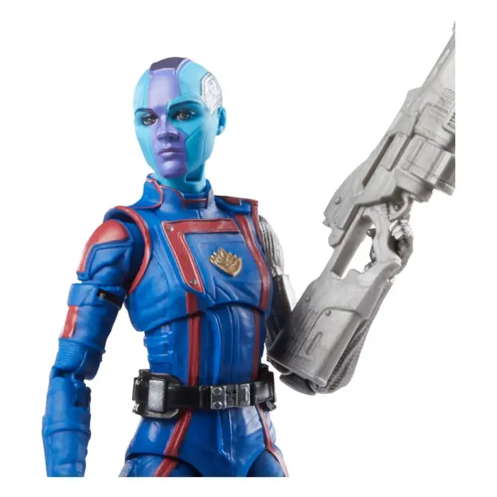 Nebula Marvel Legends Series Guardians of the Galaxy Vol. 3 Figur mit B-A-F Cosmo von Hasbro