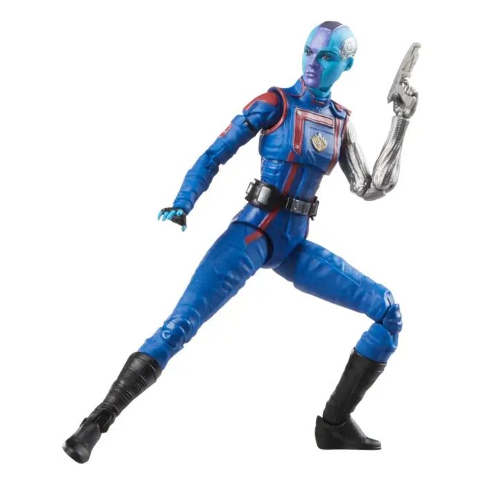 Nebula Marvel Legends Series Guardians of the Galaxy Vol. 3 Figur mit B-A-F Cosmo von Hasbro