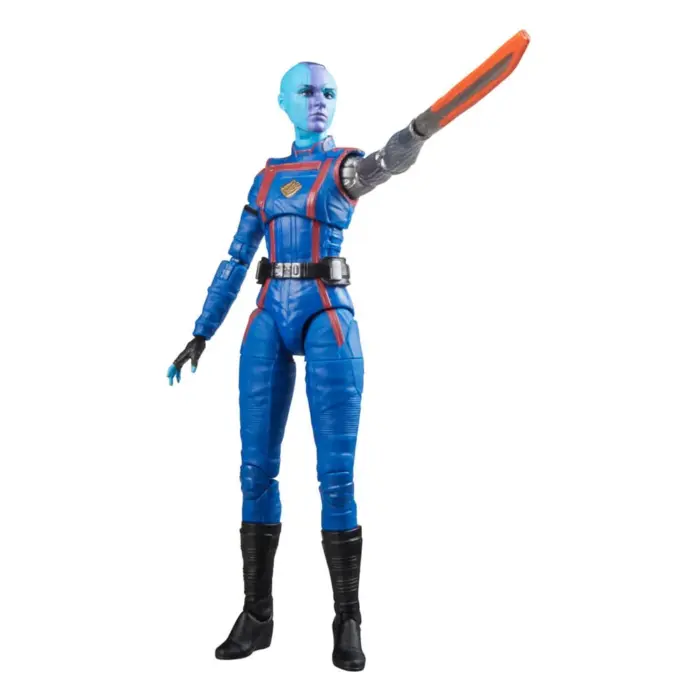 Nebula Marvel Legends Series Guardians of the Galaxy Vol. 3 Figur mit B-A-F Cosmo von Hasbro