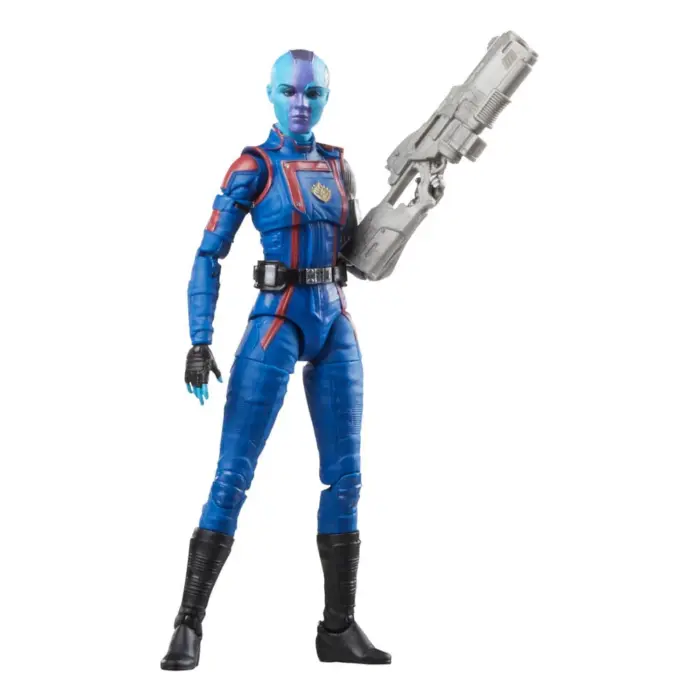 Nebula Marvel Legends Series Guardians of the Galaxy Vol. 3 Figur mit B-A-F Cosmo von Hasbro