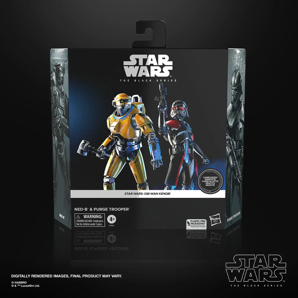 NED-B & Purge Trooper Carbonized Star Wars Black Series Amazon Exclusive 2-Pack von Hasbro