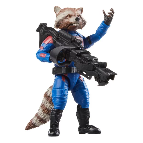 Rocket Marvel Legends Series Guardians of the Galaxy Vol. 3 Figur mit B-A-F Cosmo von Hasbro