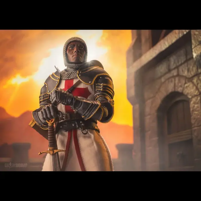 Sir Elijah Mythic Legions Figur aus der Necronominus Wave von Four Horsemen Toy Design Studios