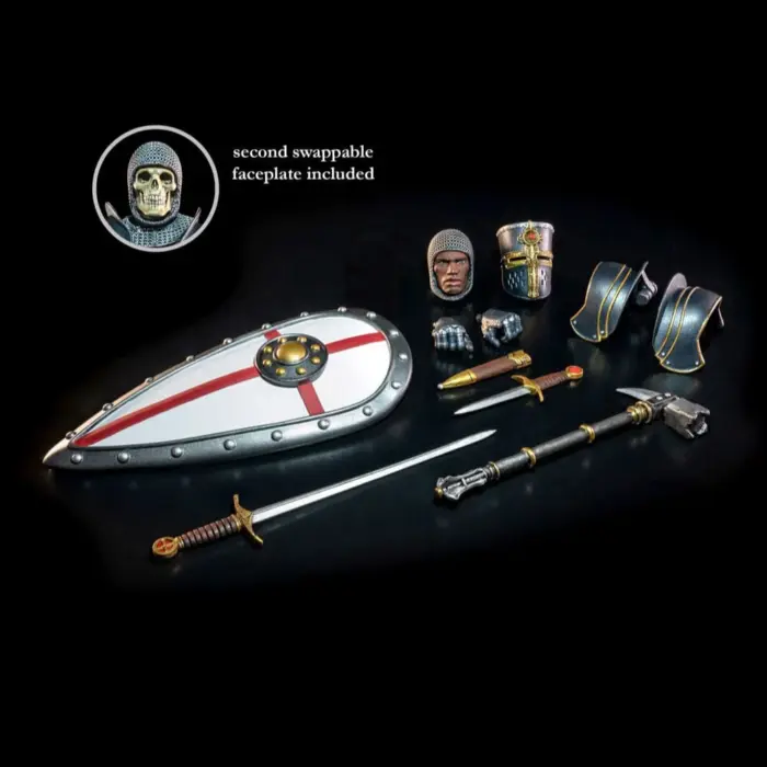 Sir Elijah Mythic Legions Figur aus der Necronominus Wave von Four Horsemen Toy Design Studios