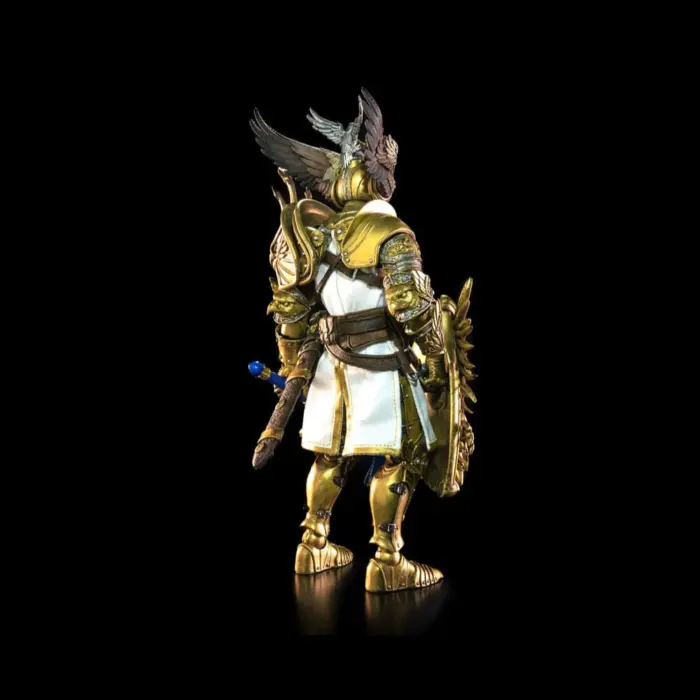 Sir Gideon Heavensbrand Mythic Legions Figur aus der Necronominus Wave von Four Horsemen Studios Toy Design
