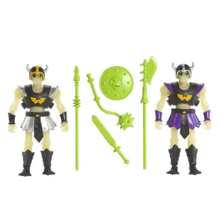Skeleton Warrior Masters of the Universe (MotU) Origins Rise of the Snake Men Exclusive 2-Pack von Mattel