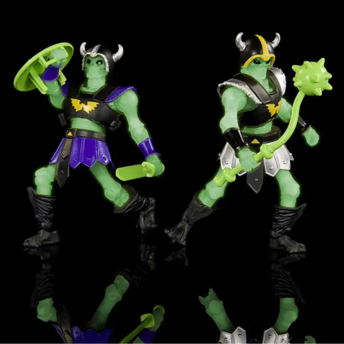 Skeleton Warrior Masters of the Universe (MotU) Origins Rise of the Snake Men Exclusive 2-Pack von Mattel