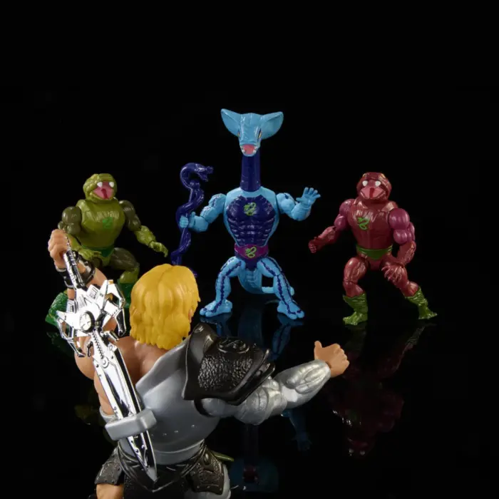 Snake Men Specialty Exclusive 4-Pack Masters of the Universe (MotU) Origins Rise of the Snake Men von Mattel