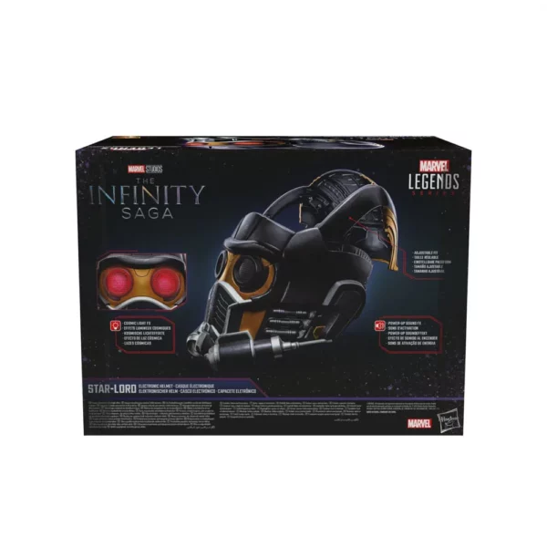 Star Lord elektronischer Cosplay Helm aus der Marvel Legends Series von Hasbro