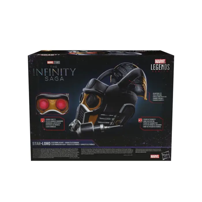 Star Lord elektronischer Cosplay Helm aus der Marvel Legends Series von Hasbro