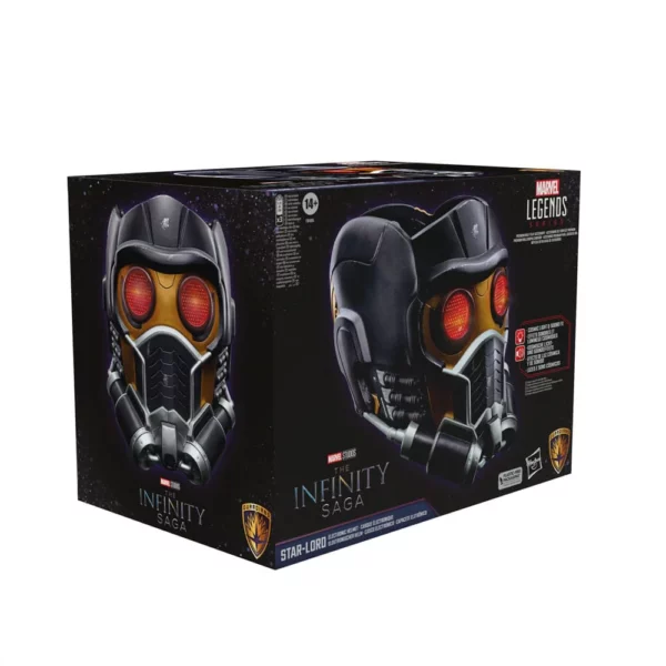 Star Lord elektronischer Cosplay Helm aus der Marvel Legends Series von Hasbro