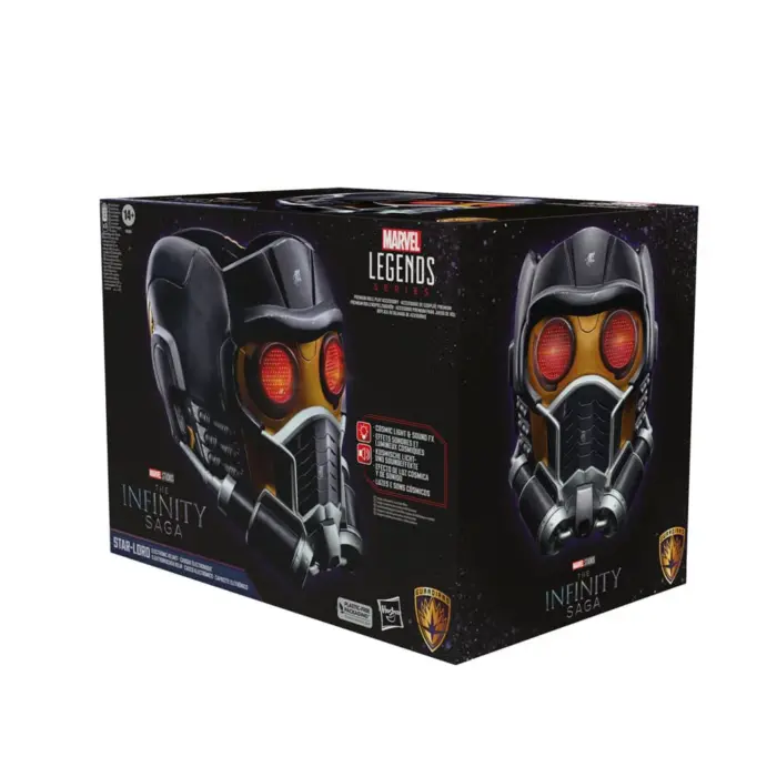 Star Lord elektronischer Cosplay Helm aus der Marvel Legends Series von Hasbro